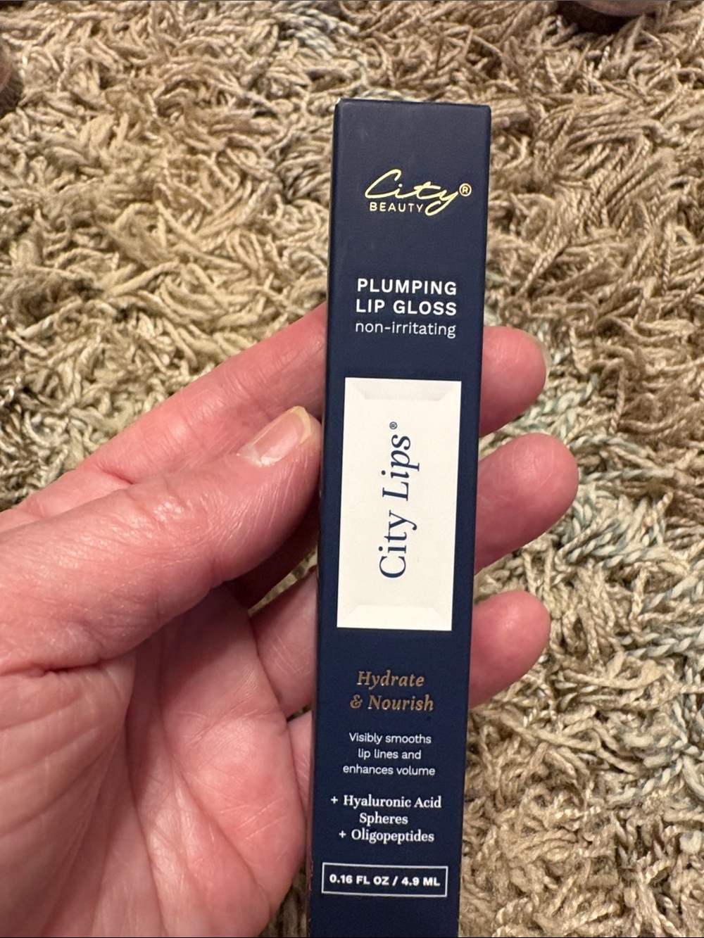 City Lips Plumping Lip Gloss - Blue Packaging